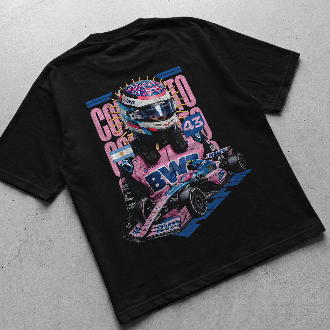 Franco Colapinto Alpine t-shirt design