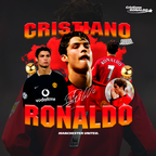 Cristi**ano Ron**aldo Manchester Un*ited t-shirt design