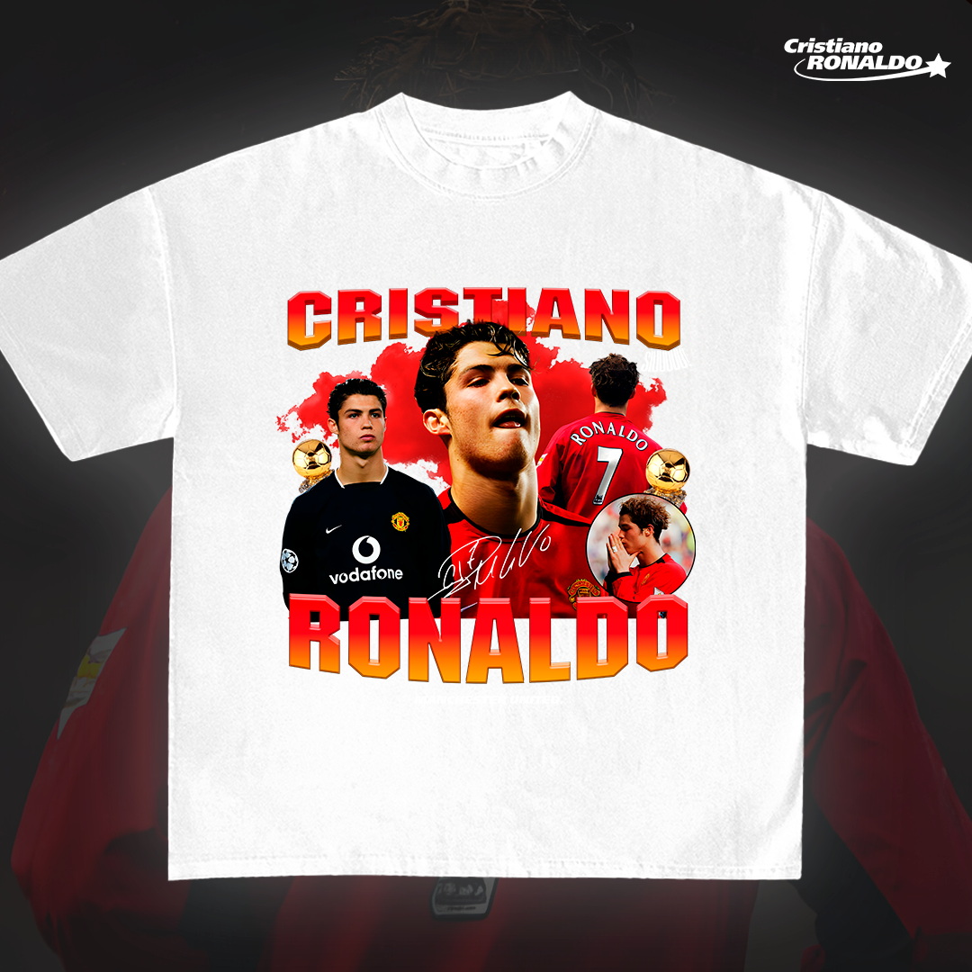 Cristiano Ronaldo Manchester United t-shirt design