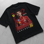 16 Lec Speed driver F1 t-shirt design