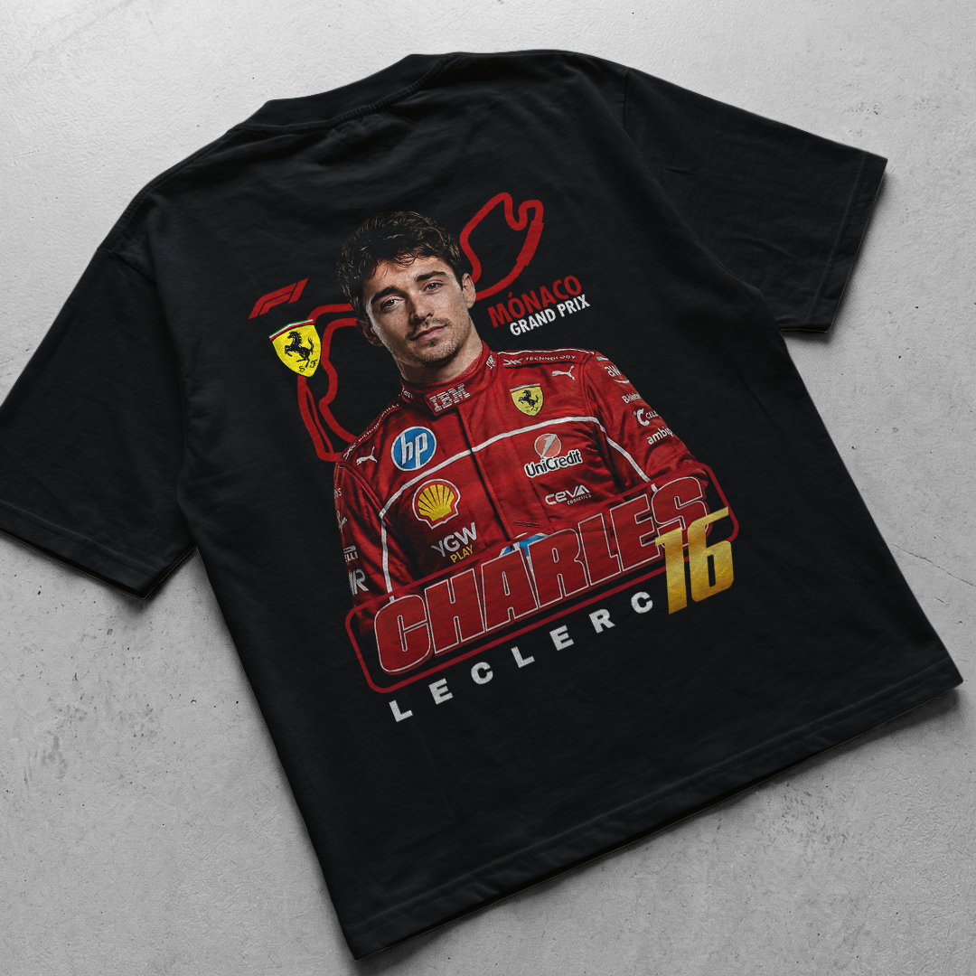 16 Lec Speed driver F1 t-shirt design