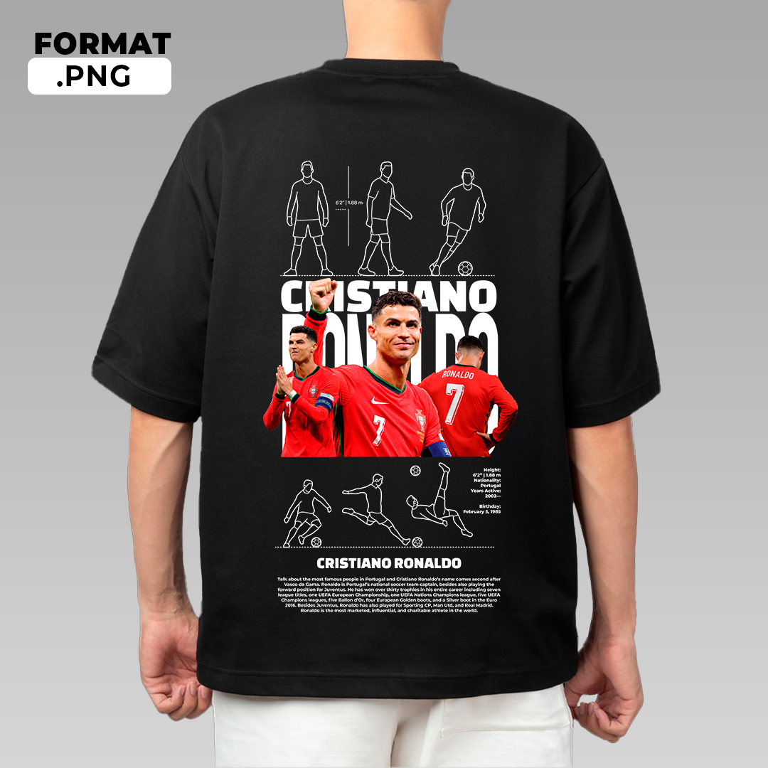 Cristiano Ronaldo Portugal - t-shirt design