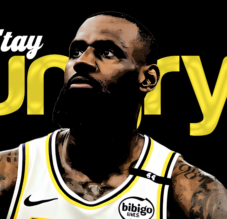 L. James basketball t-shirt design