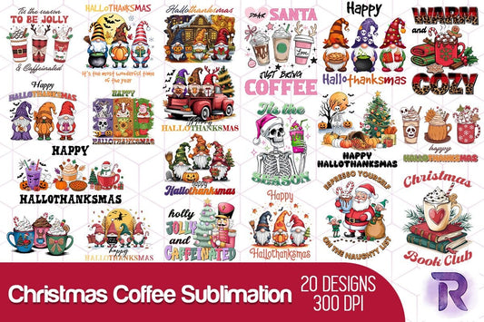 Christmas Coffee Sublimation Bundle