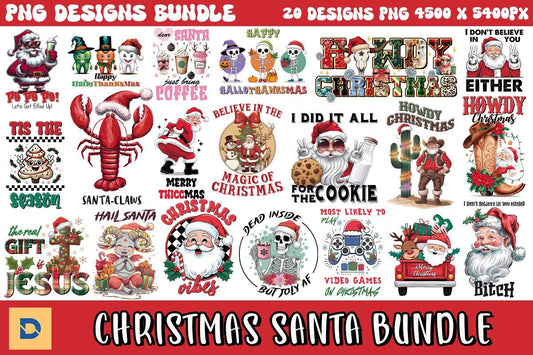 Christmas Santa Sublimation Bundle