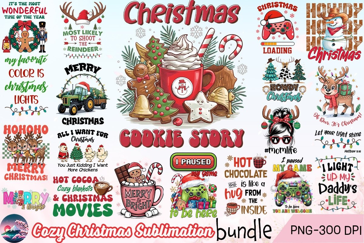 Christmas Sublimation Bundle