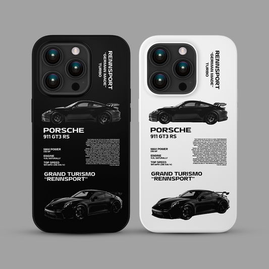 Porsche 911 Black iphone case - design