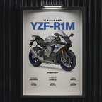 Digital poster - Yamaha YZF-R1M for print