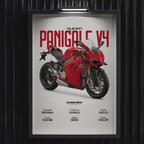 Digital Poster - Ducati Panigale V4 for print