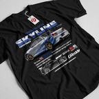 Plantilla Nissan Skyline GTR R34 - t-shirt design