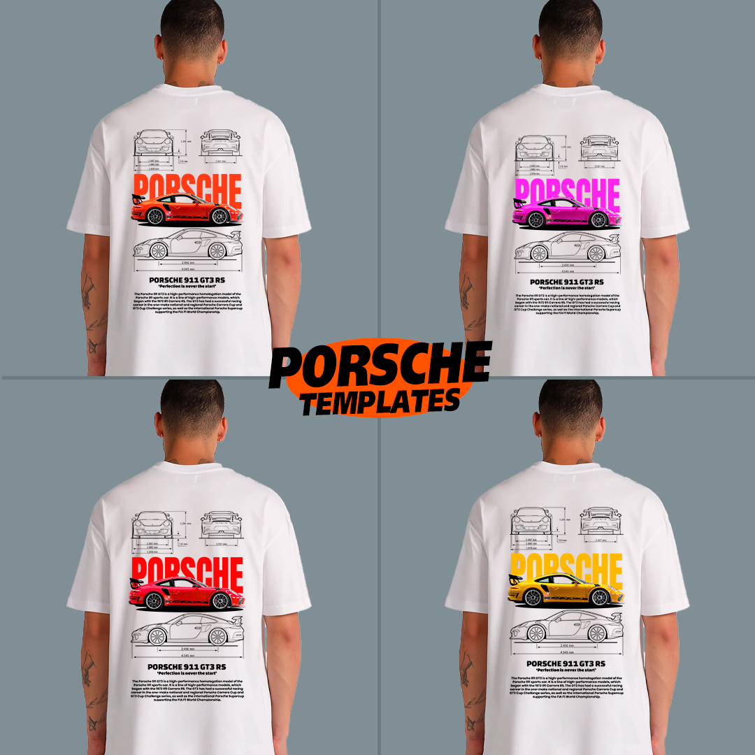 Porsche 911 GT3 RS Templates