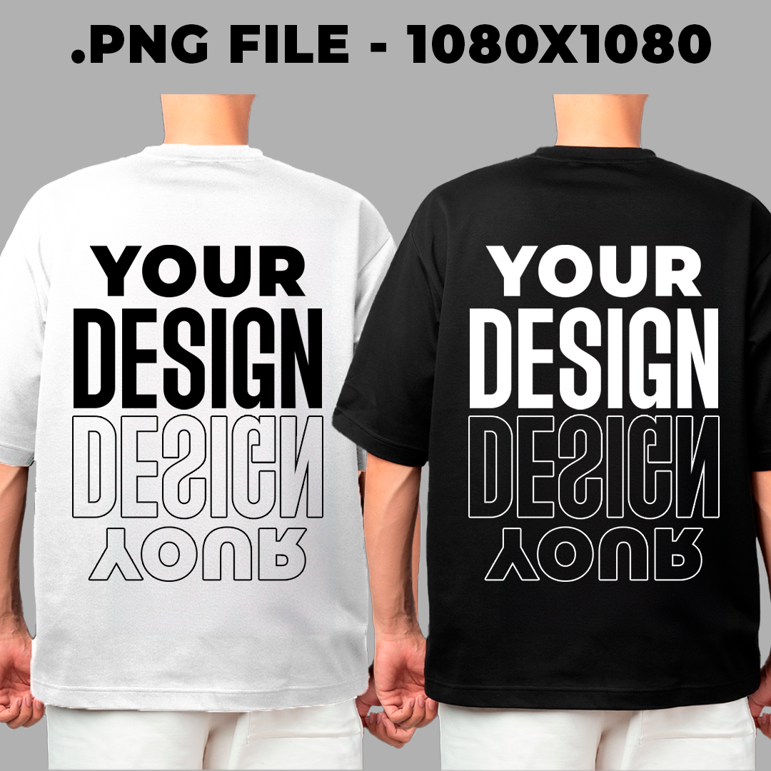 T-shirt Mockups for brand designs