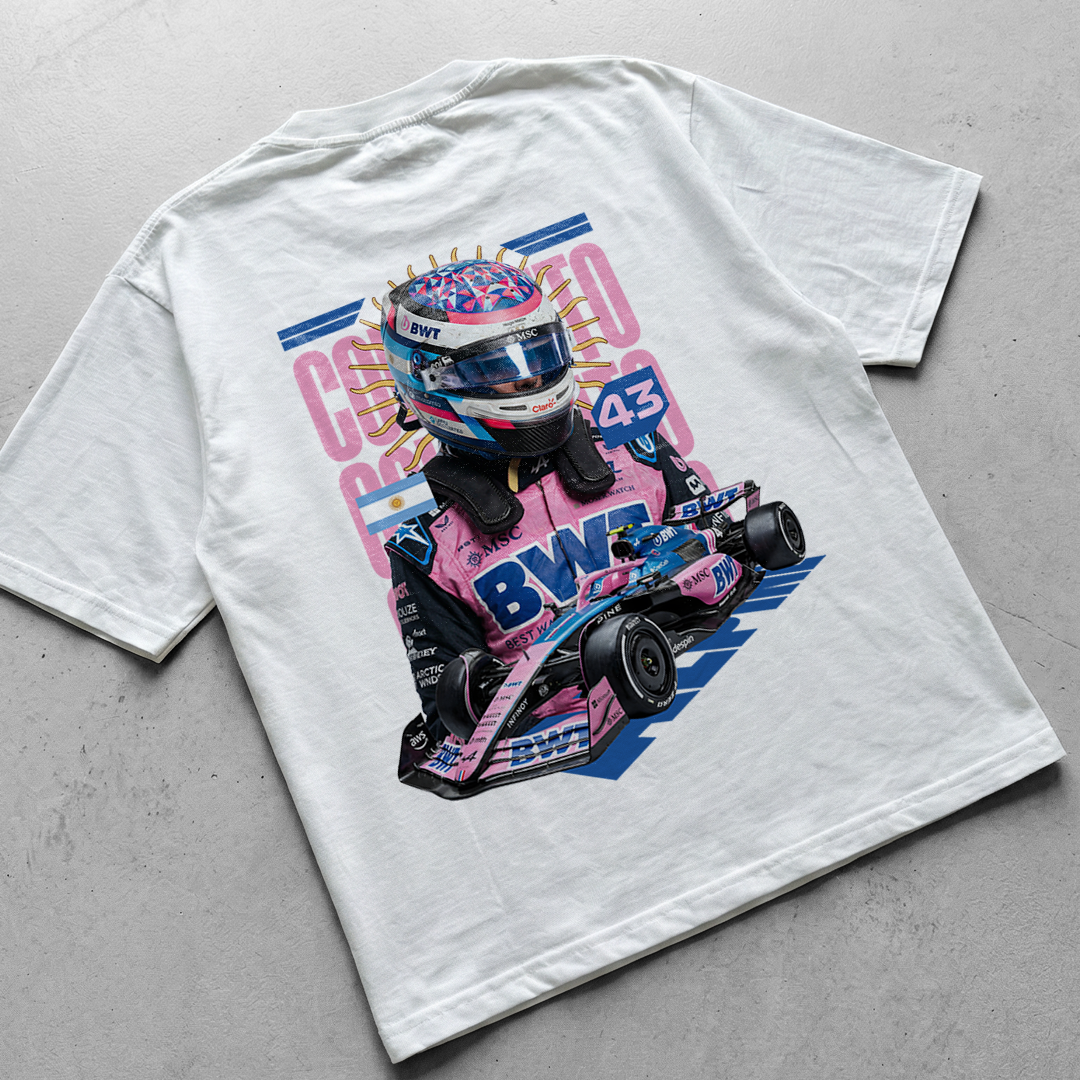 Franco Colapinto Alpine t-shirt design