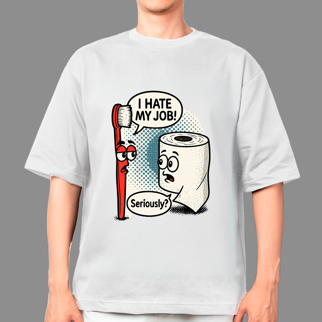 Sarcasm illustration t-shirt design