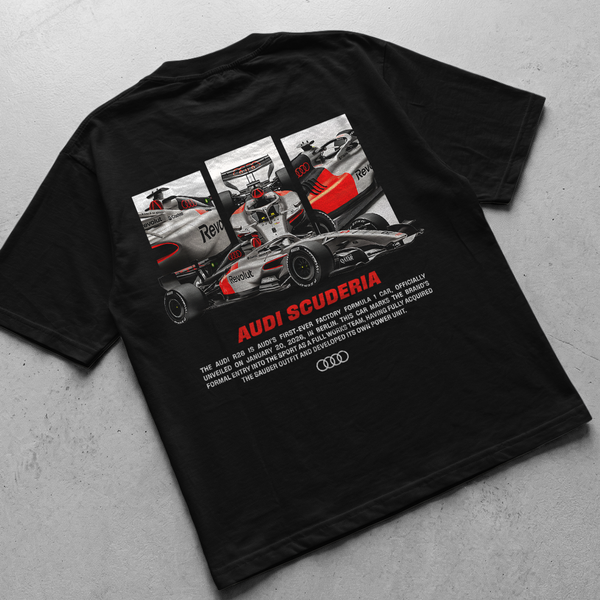 Digital File - Audi R26 F1 scuderia t-shirt design