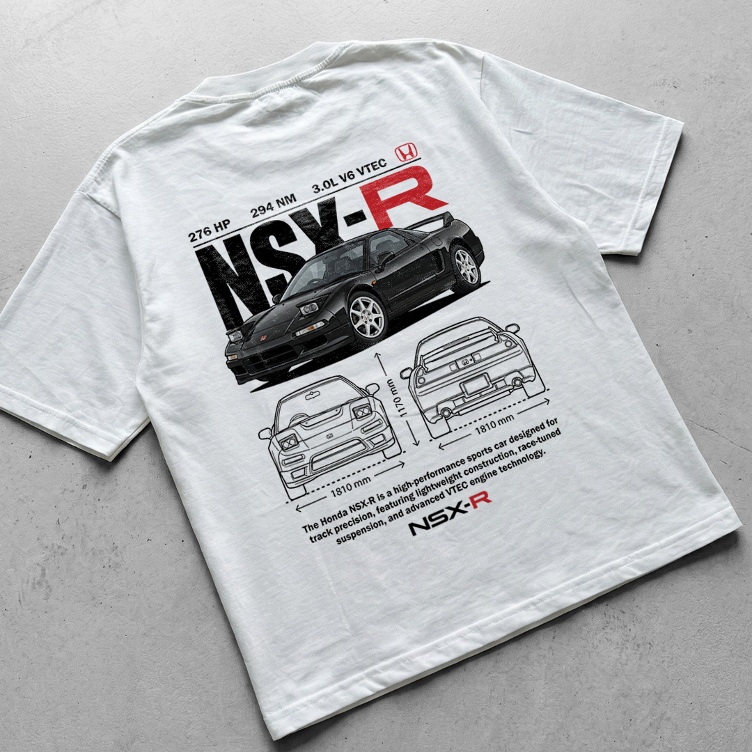 Car t-shirt design Honda NSX-R