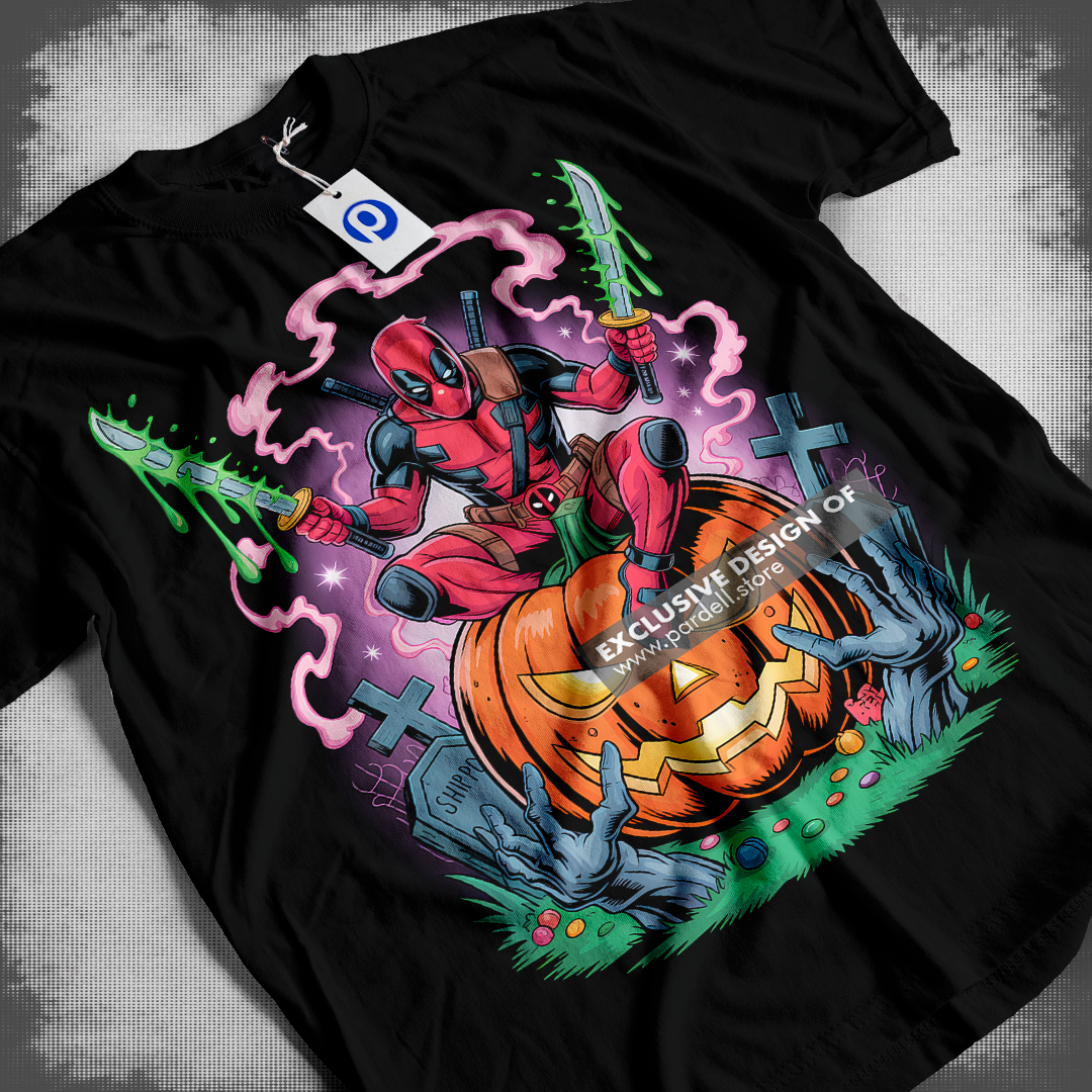 Digital illustration T-shirt design – Japanese pop culture inspired