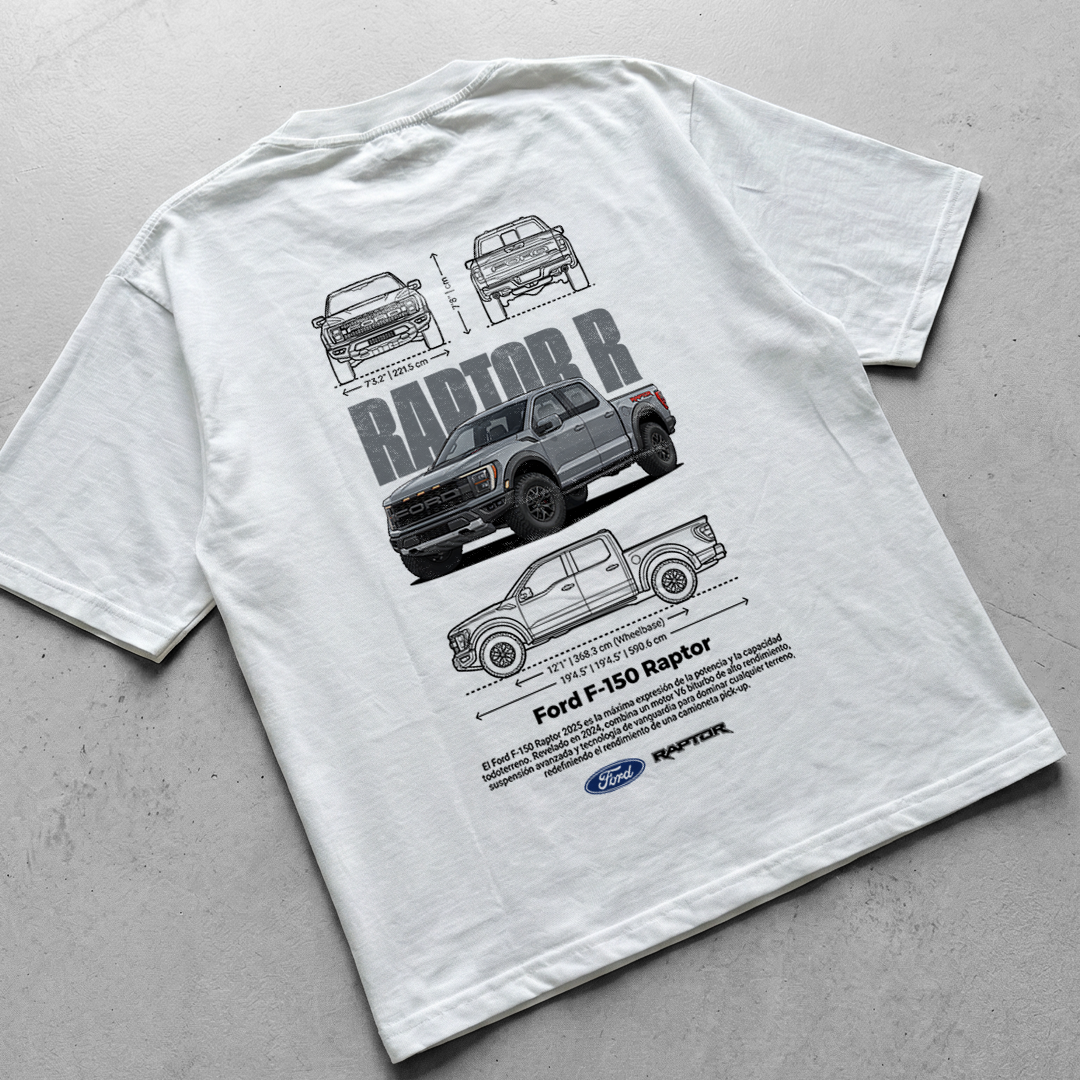 Car t-shirt design Ford Raptor R F-150