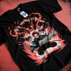 Digital illustration T-shirt design – Japanese pop culture inspired