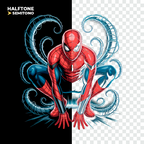 Digital illustration T-shirt design – Japanese pop culture inspired