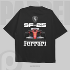 Template car SF-25 f1 t-shirt design