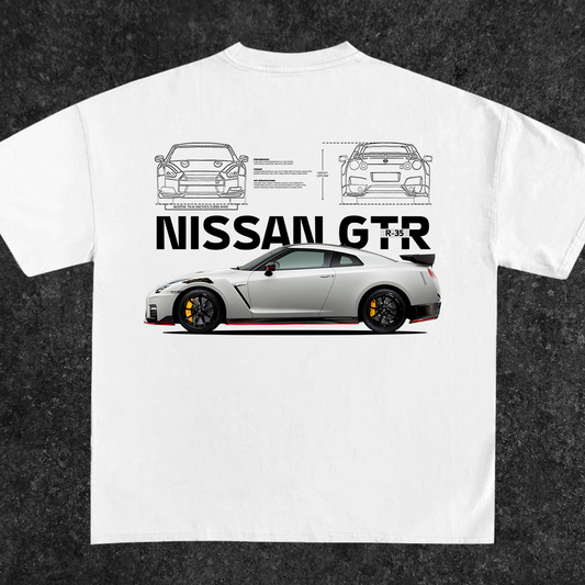 Nissan GTR R-35 - t-shirt design