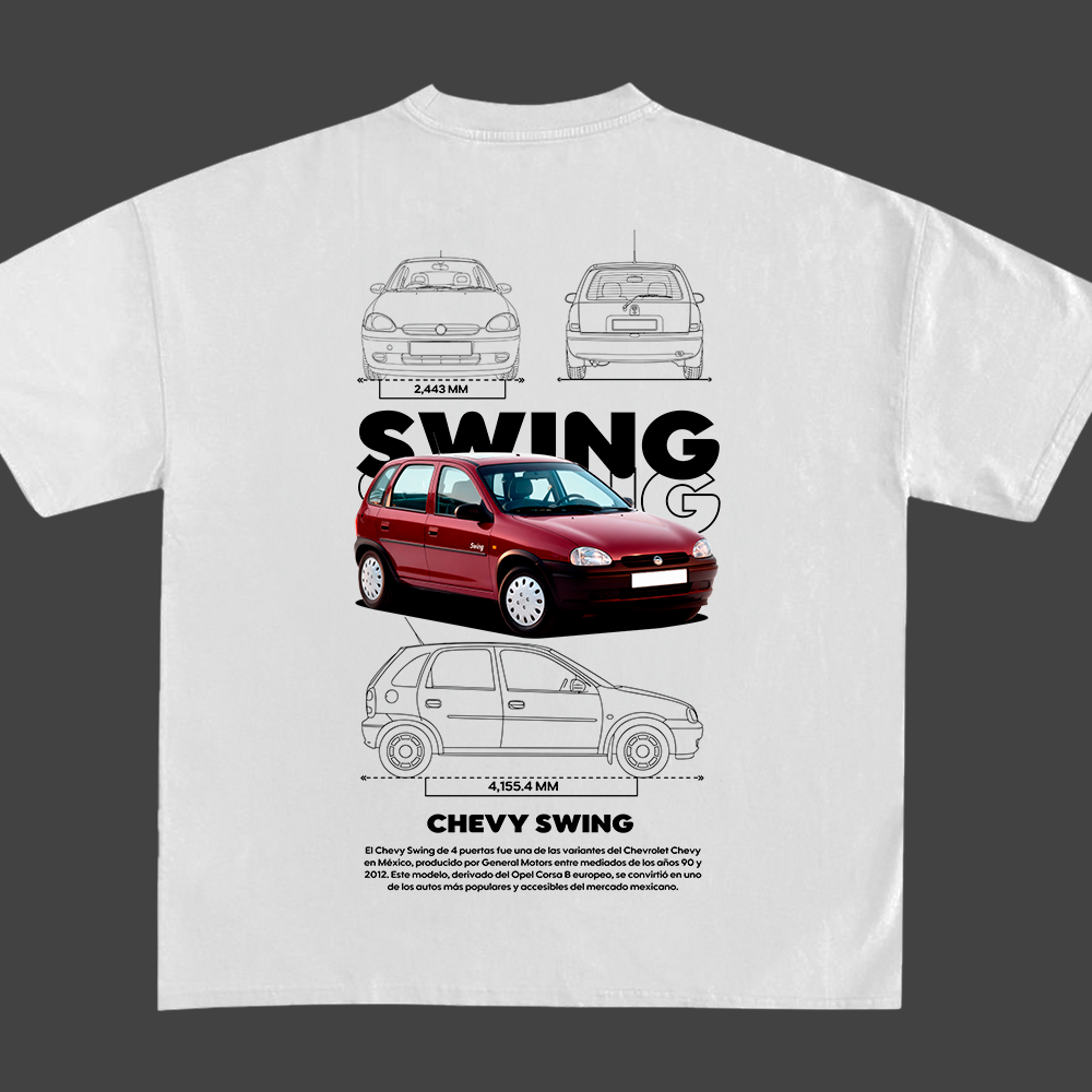 Chevy swing template design blueprint