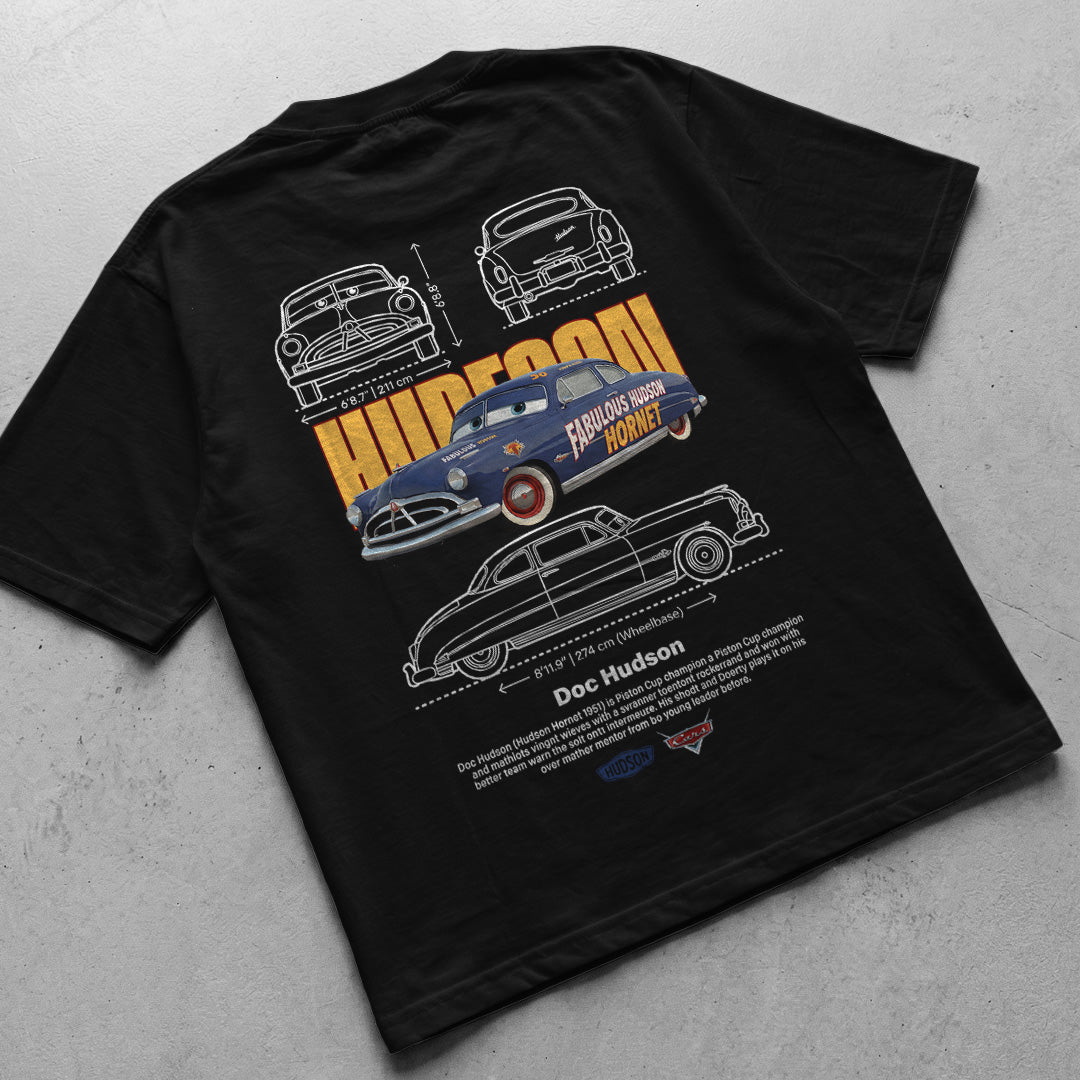 Cars t-shirt design Hudson Hornet