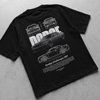 Car t-shirt design Dodge Challenger SRT