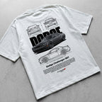 Car t-shirt design Dodge Challenger SRT