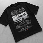 Car t-shirt design Dodge Charger