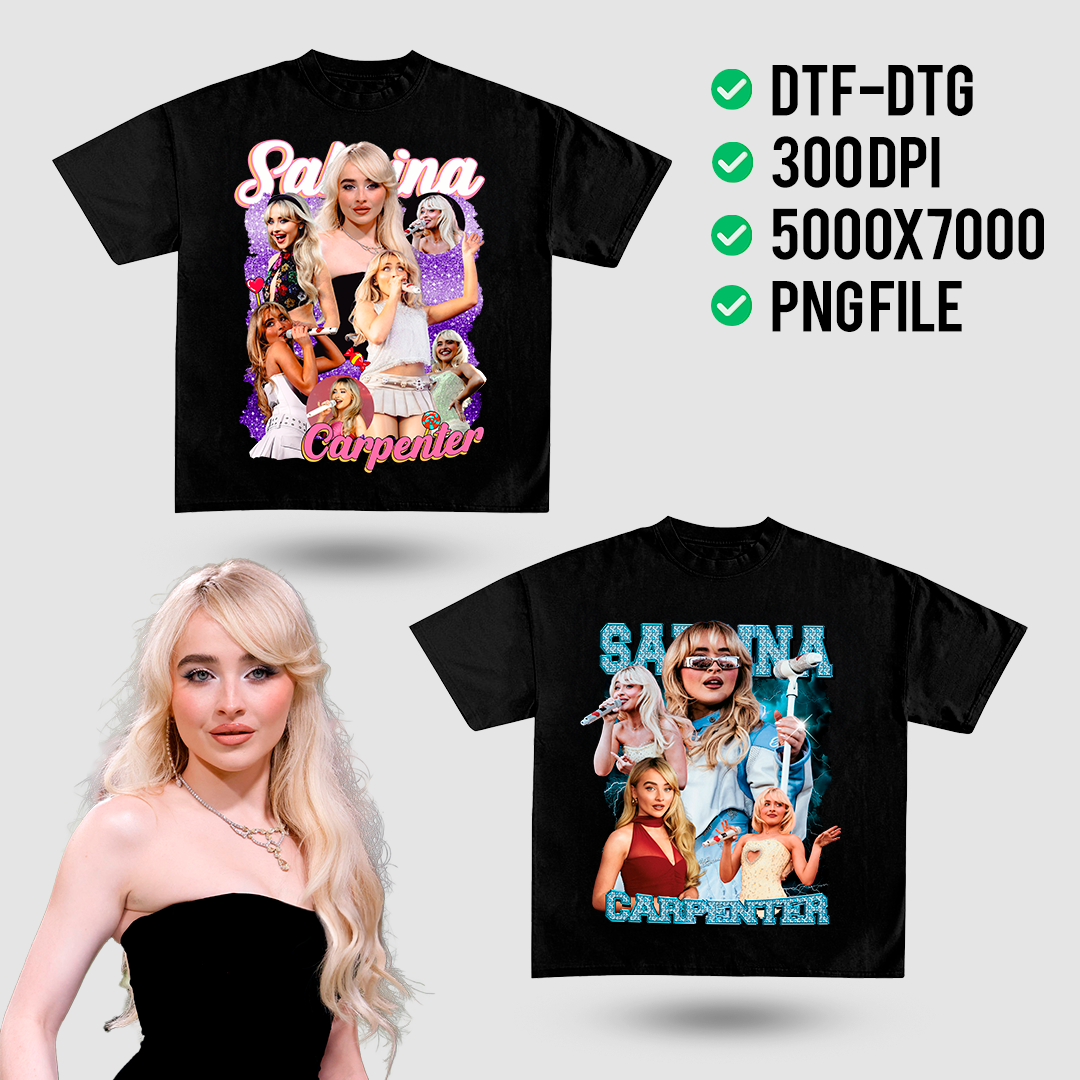 Sabrina Carpenter Bootleg - t-shirt design