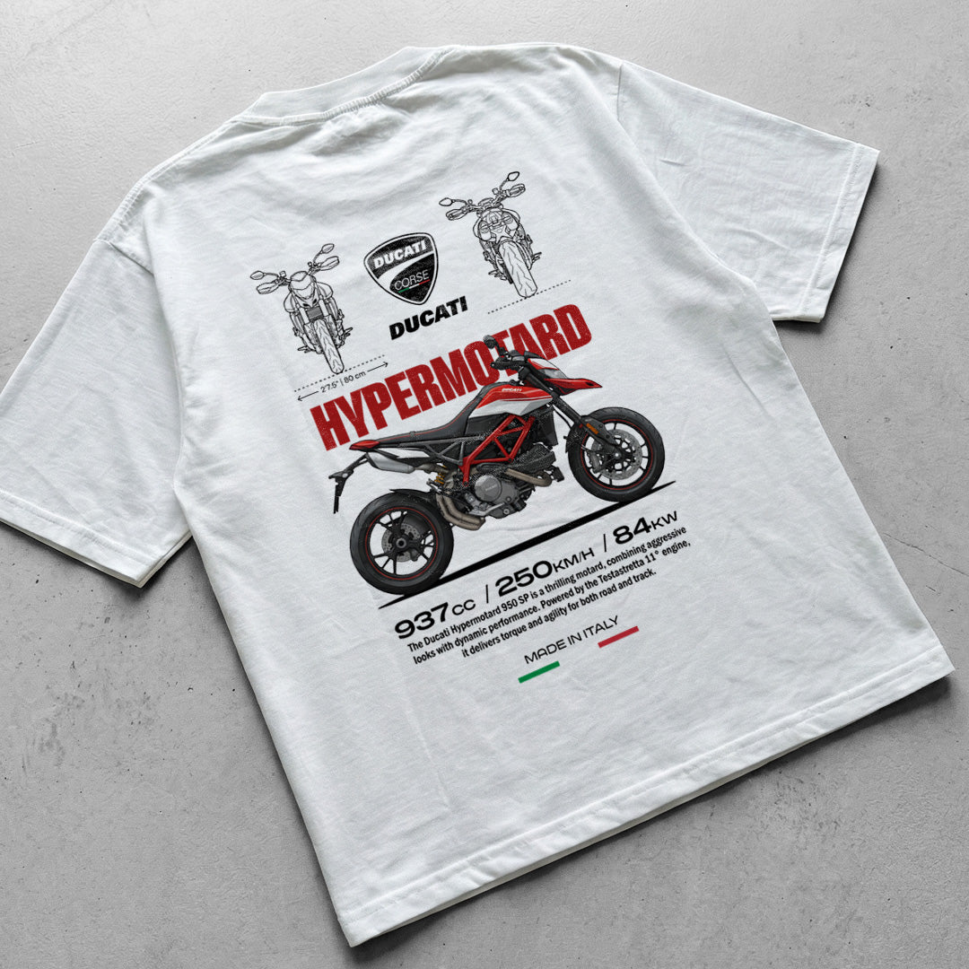 Motorcycle t-shirt design Ducati Hypermotard 950