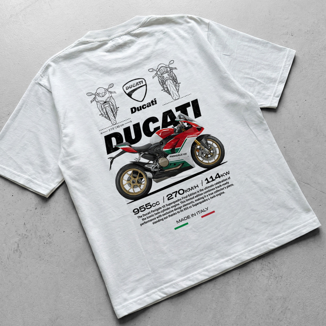 Motorcycle t-shirt design Ducati Panigale V2 Superquadro
