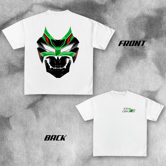 Kawasaki ZX6R face - t-shirt design