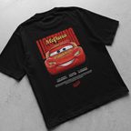 Car t-shirt design Lightning McQueen