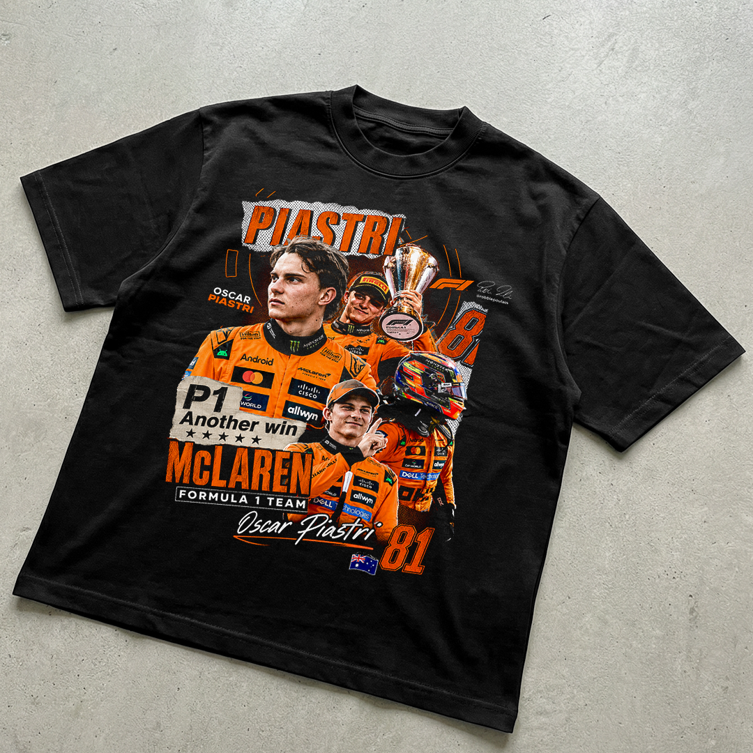 Digital file - Piastri MCL t-shirt design