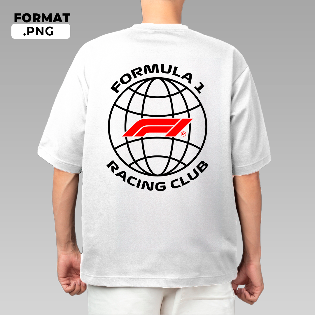 Formula 1 Racing Club - t-shirt design