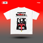 Sportscar-inspired T-shirt illustration – digital