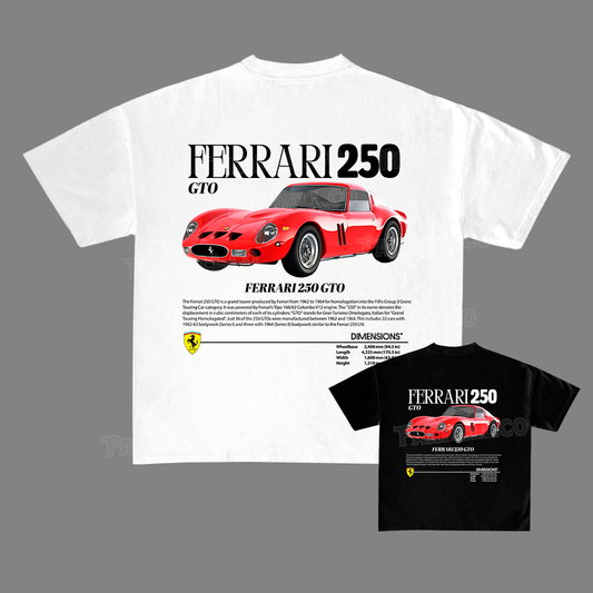 Ferrari 250 GTO t-shirt design