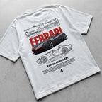 Car t-shirt design Ferrari Monza SP1