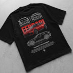 Car t-shirt design Ferrari Purosangue