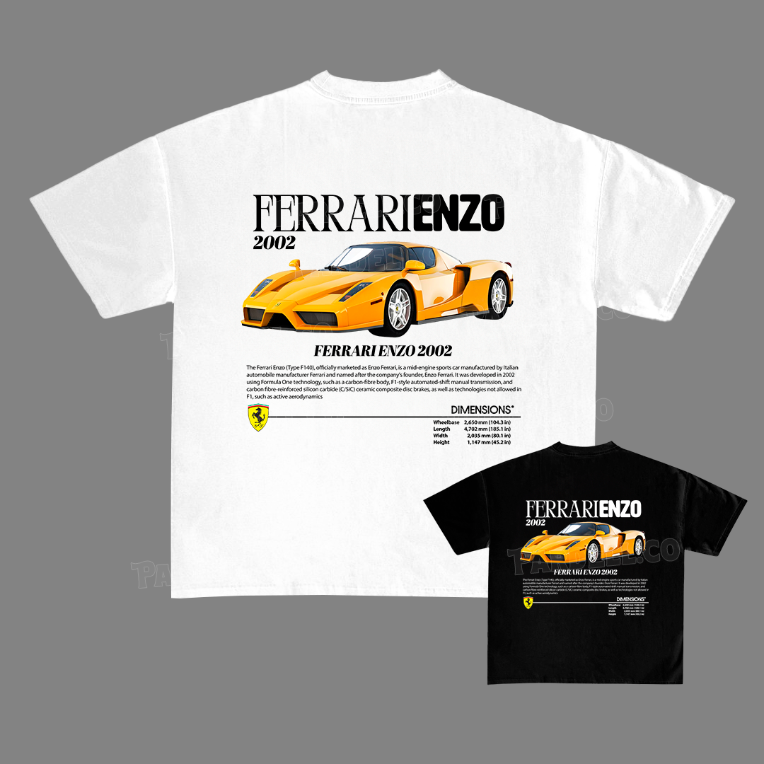 Sportscar-inspired T-shirt illustration – digital