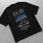 Car t-shirt design FIAT 500 abarth