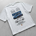 Car t-shirt design FIAT 500 abarth