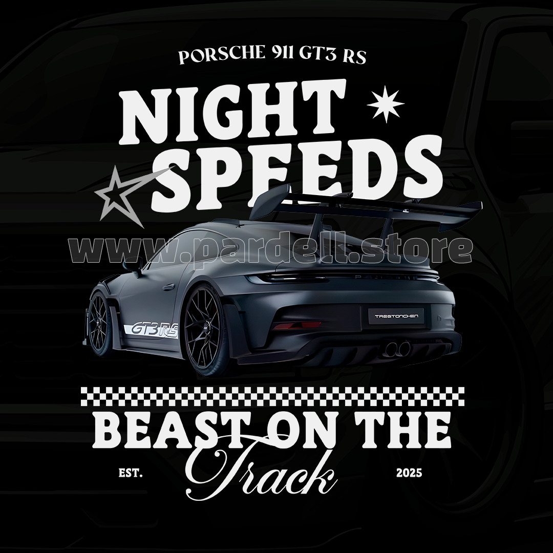 BEAST ON THE TRACK - T-SHIRT DESIGN