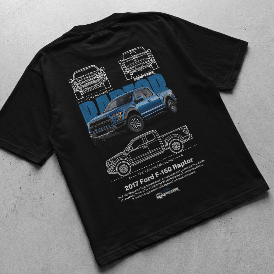 Car t-shirt design Ford F-150 Raptor