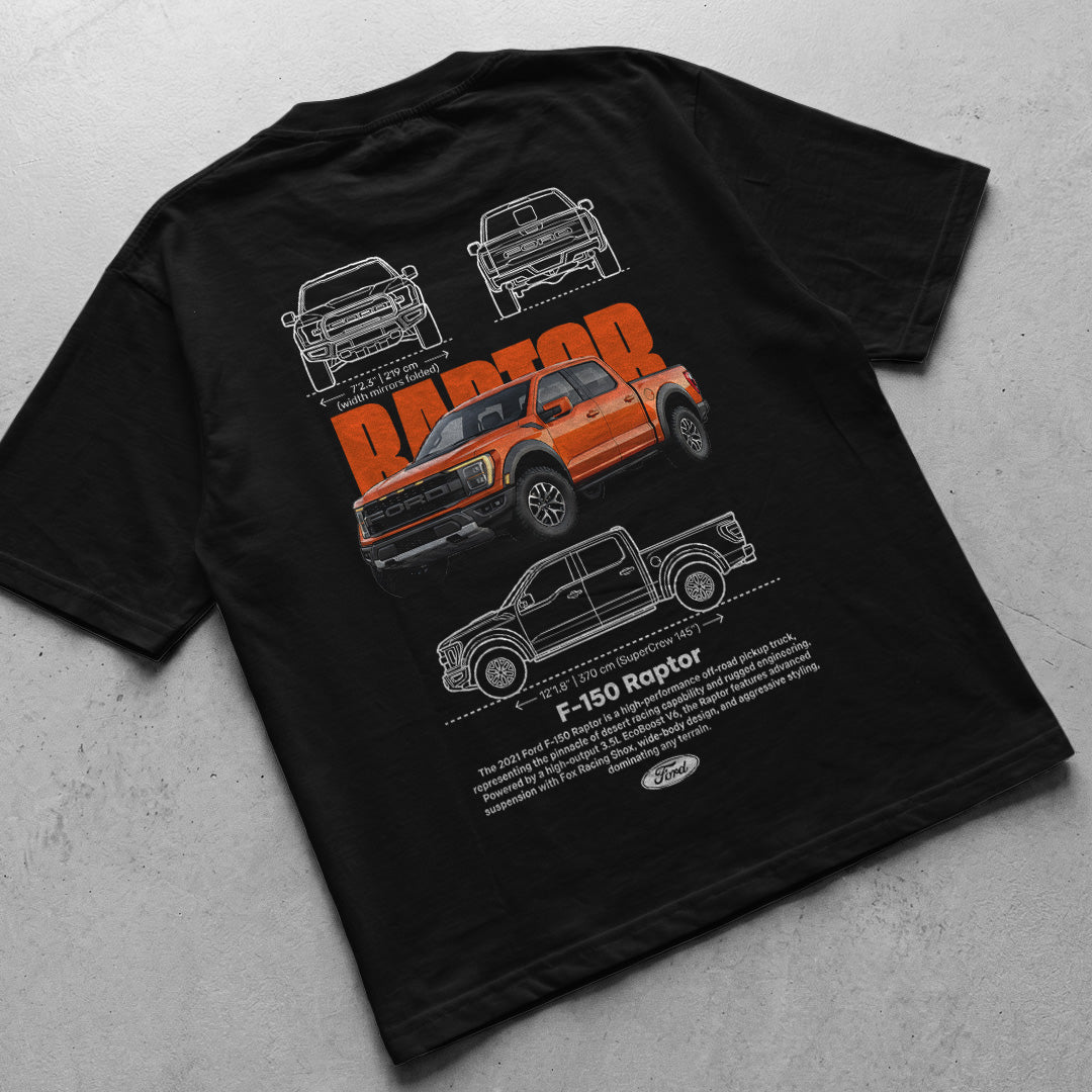Car t-shirt design Ford F-150 Raptor