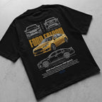 Car t-shirt design Ford Falcon XR8