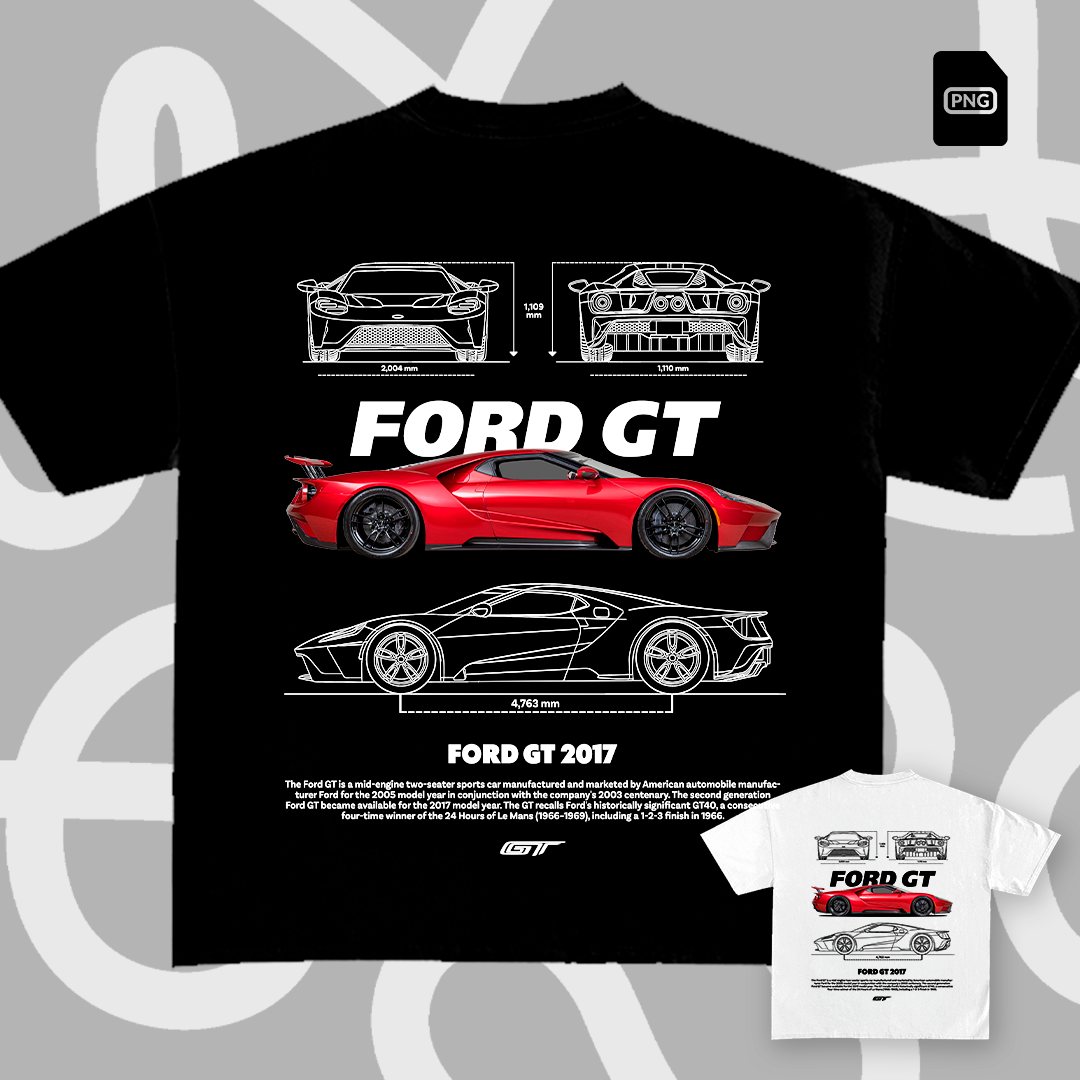 Automotive illustration T-shirt design – instant digital